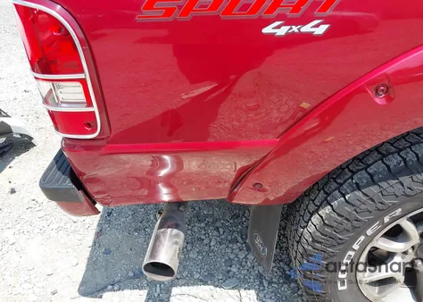 2011 Ford Ranger Sport из США, поврежденный, VIN 1FTLR4FEXBPA54543